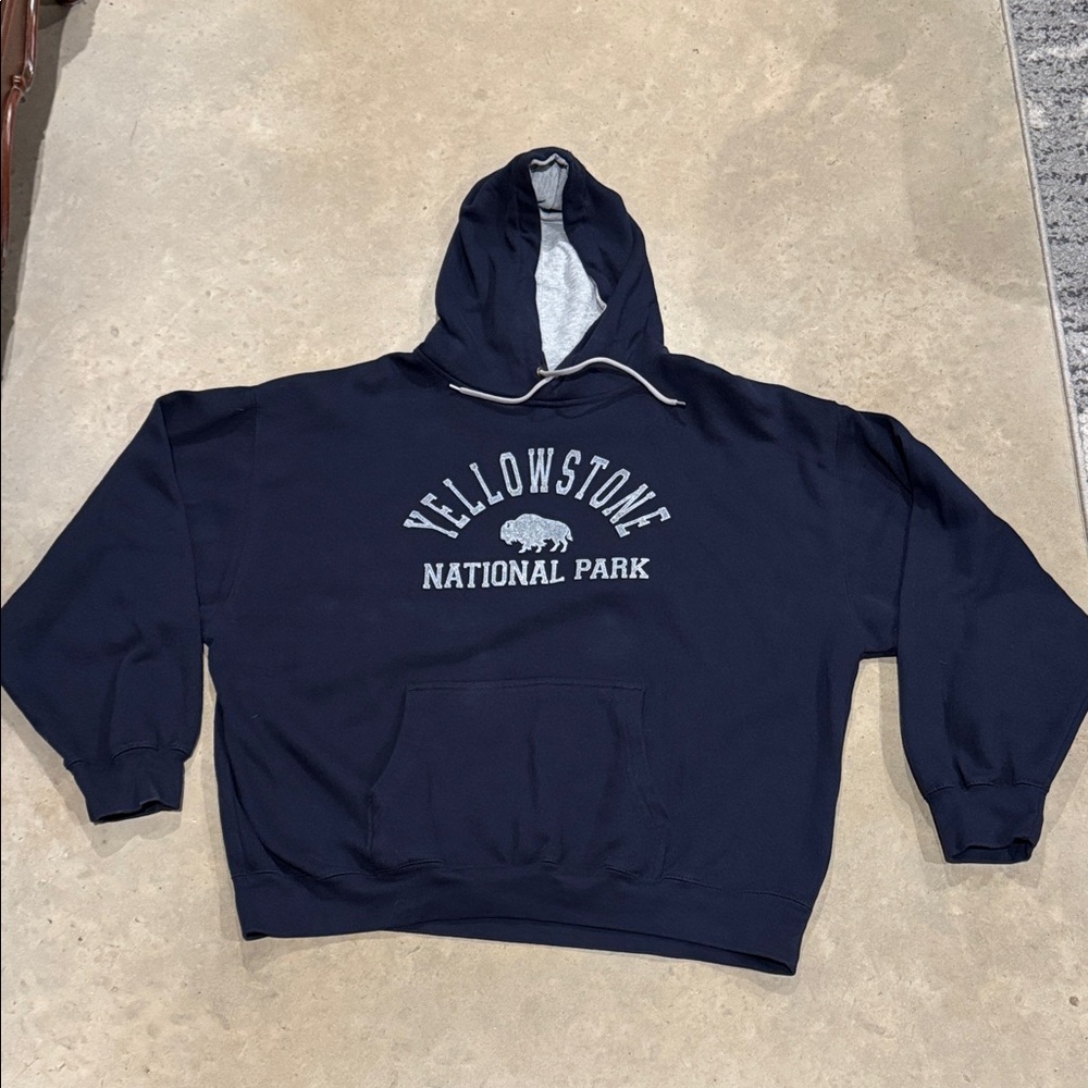 Yellowstone National Park Navy Hoodie